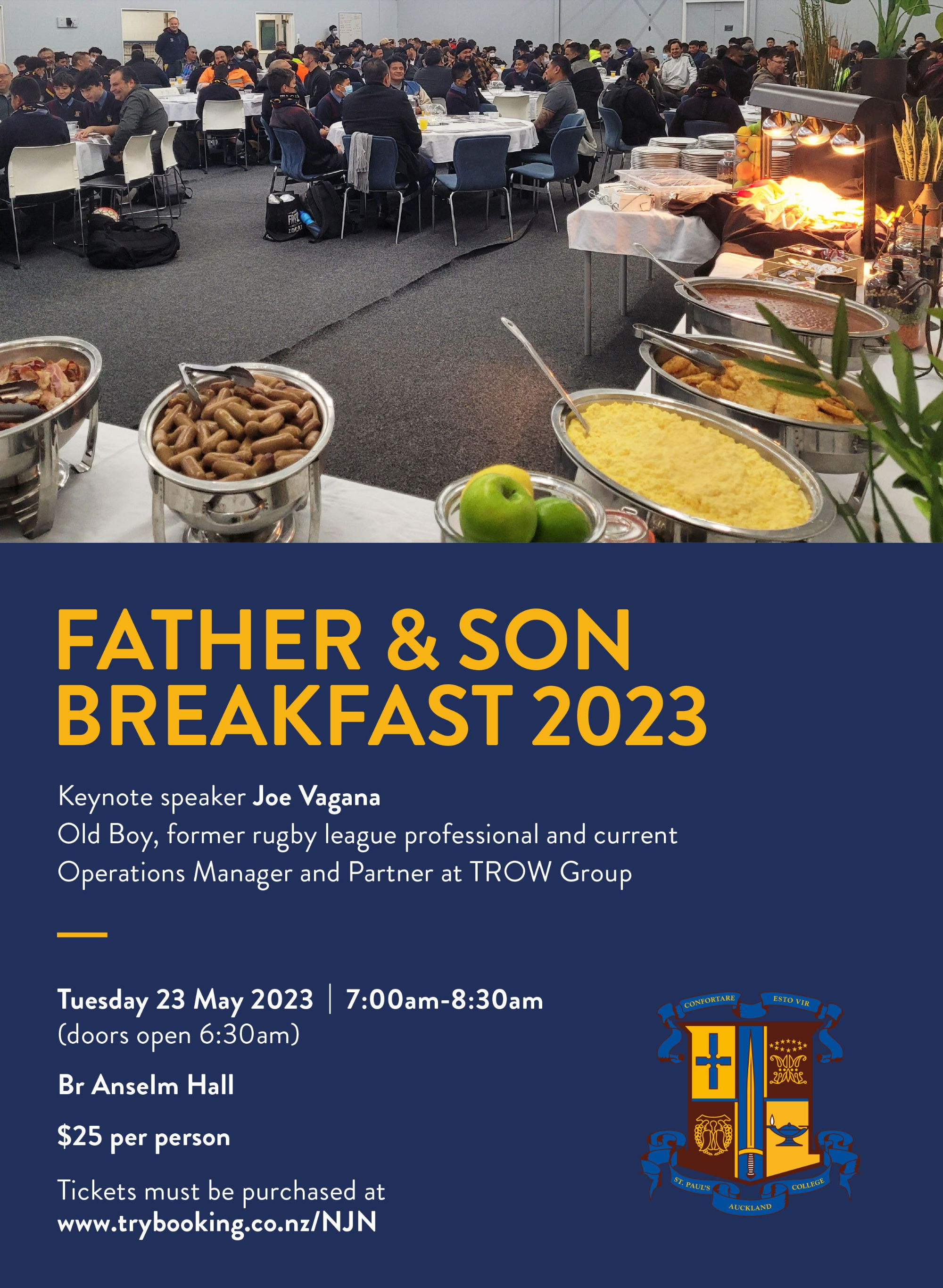 St Pauls Event Template Father Son Breakfast 2023 (1)