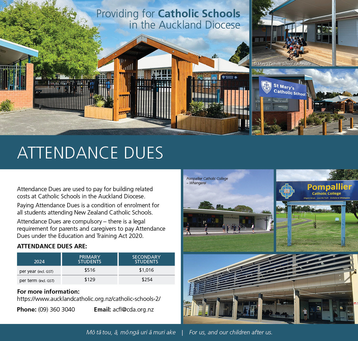 2024 Attendance Dues  Email